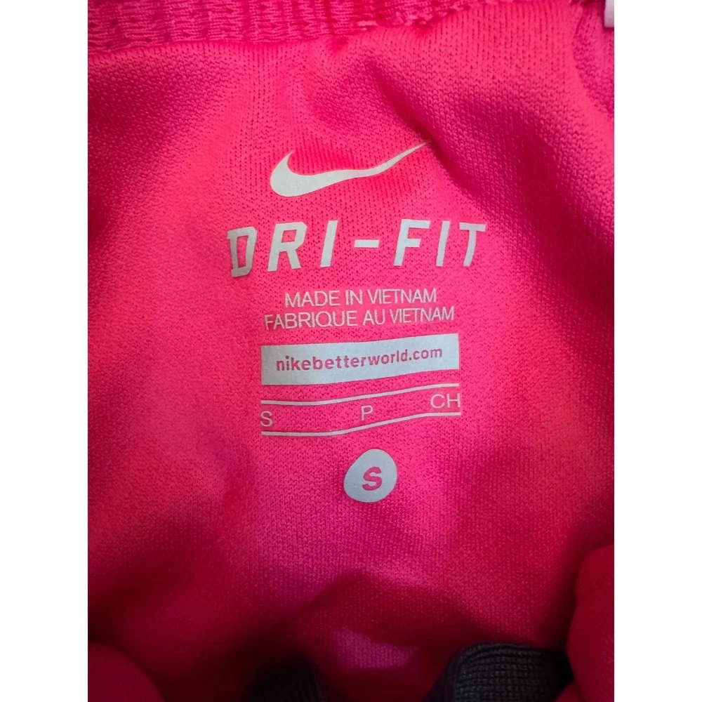 Nike Dri-FIT Women's Tempo Running Shorts Pink Graffiti Print Size Small